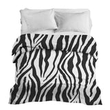 Therapiedecken Baumwollbezug Zebra Print