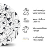 Therapiedecken Bettwäschen Set Weiß mit Schafen