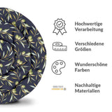 Therapiedecken Bettwäschen Set mit Oliven