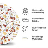 Therapiedecken Baumwollbezug Weiß Magic