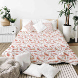 Therapiedecken Bettwäschen Set Karpfen Orange