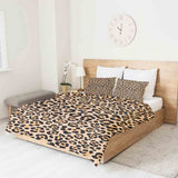 Therapiedecken Baumwollbezug Leoparden Print