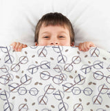 Therapiedecken Bettwäschen Set mit Harry's Brille