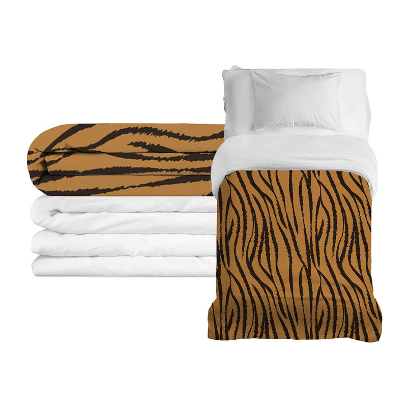 Gewichtsdecke mit Tiger Bezug