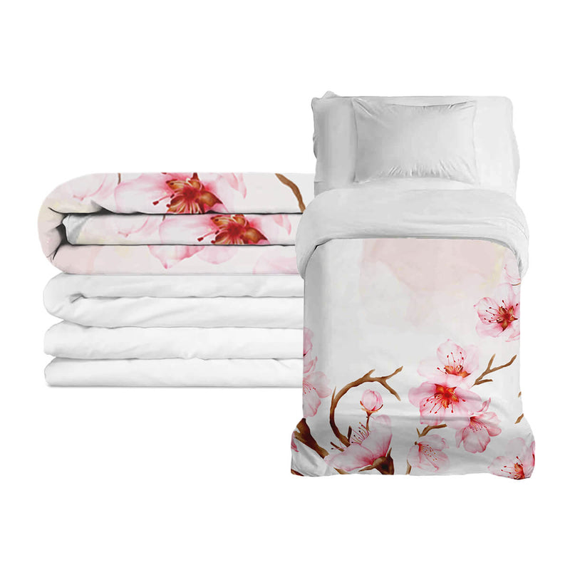 Therapiedecke mit Blumen Bezug
