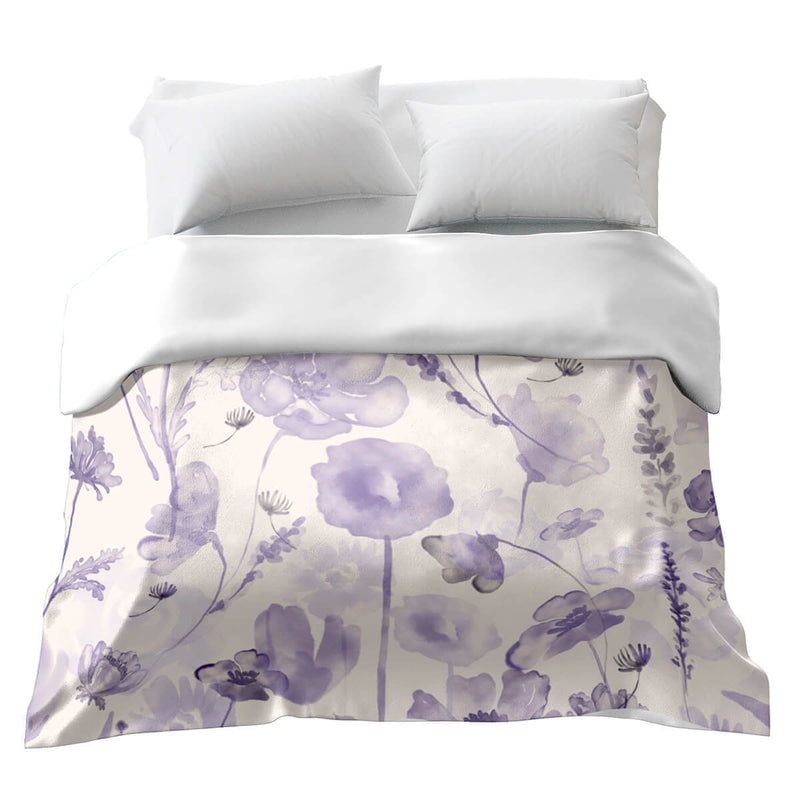 Therapiedecke mit Floral Motiv