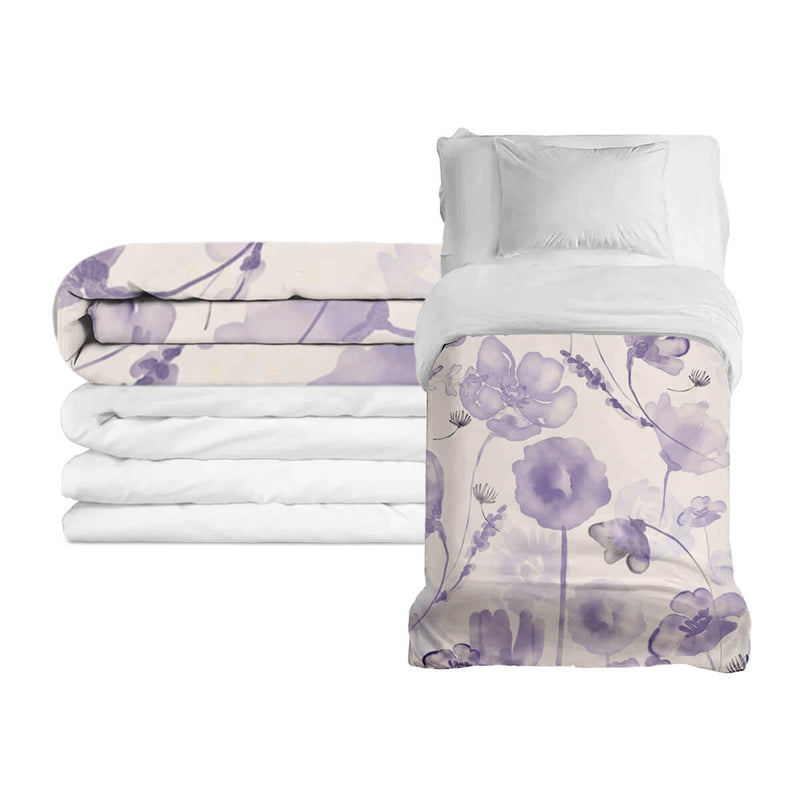 Therapiedecke mit Blumen Bezug