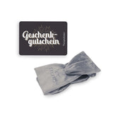 Box: Gutschein und Gewichtsschlafmaske