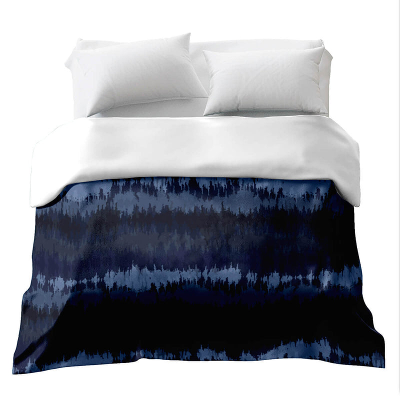Therapiedecke blaue Schallwellen