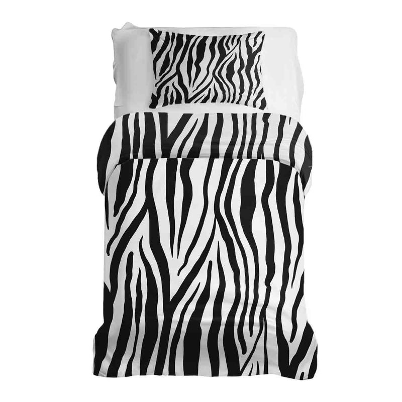 Therapiedecken Bettwäschen Set Zebra Print