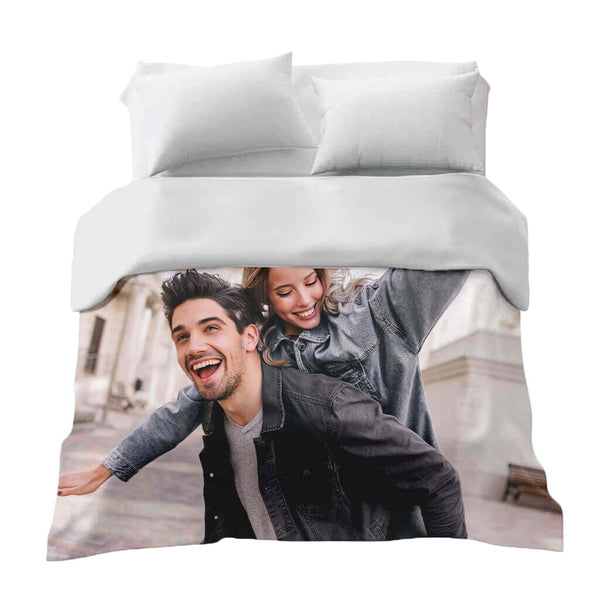 STANDARD Gewichtsdecke mit personalisiertem Partner Motiv für Erwachsene