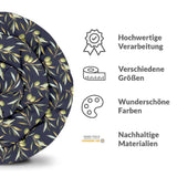 Therapiedecken Baumwollbezug mit Oliven