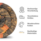 Therapiedecken Baumwollbezug Traktor im Sonnenaufgang