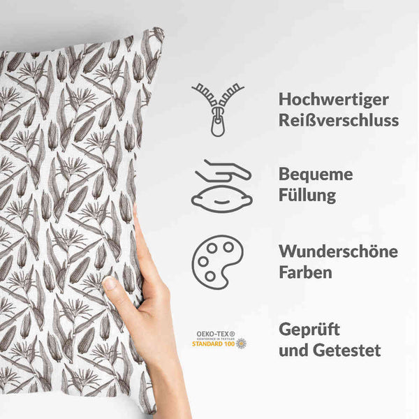 Gesundheitskissen Weiß mit Mais