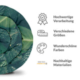 Therapiedecken Bettwäschen Set Grüne Blätter