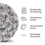 Therapiedecken Baumwollbezug mit Blüten