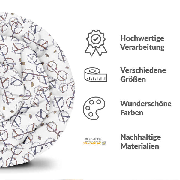 Therapiedecken Baumwollbezug mit Harry's Brille