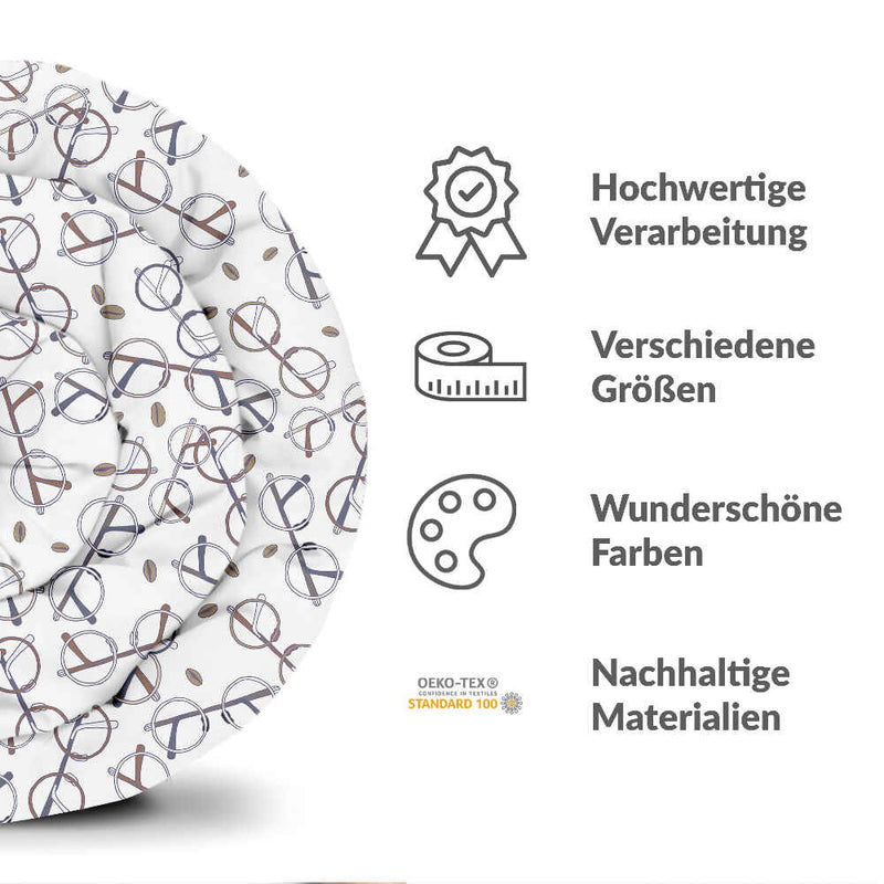 Therapiedecken Baumwollbezug mit Harry's Brille