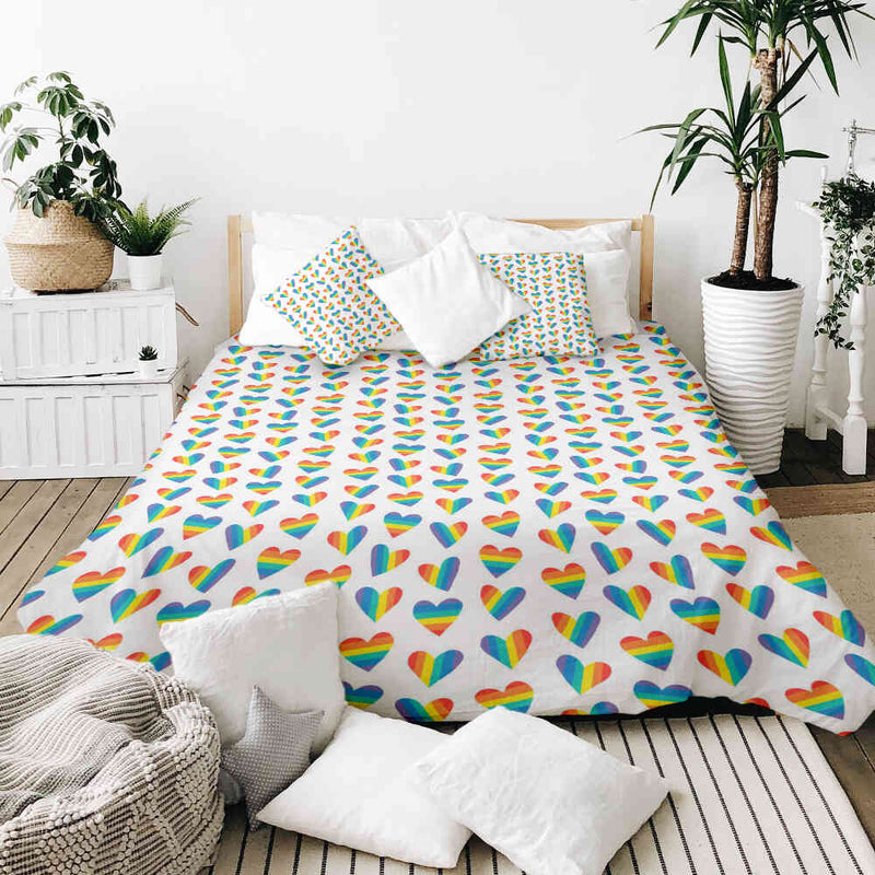 Therapiedecken Baumwollbezug LOVE IS LOVE